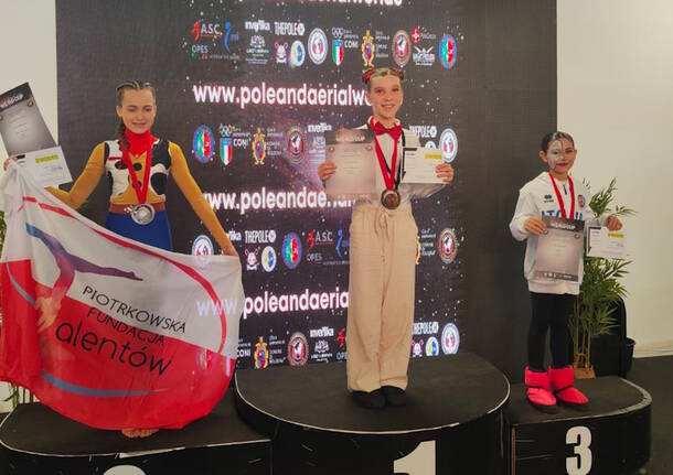 Le “stelline” varesotte della danza acrobatica sul podio mondiale