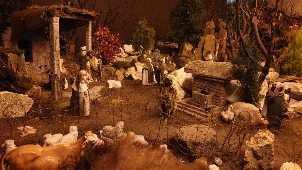 Il presepe al lavatoio di Fignano