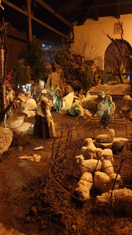 Il presepe al lavatoio di Fignano