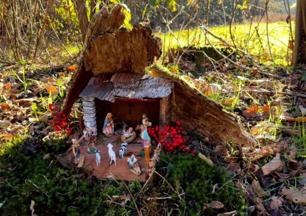 I presepi nel bosco nella Valle del Boia