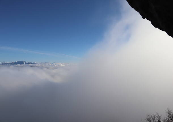 Nubi alla scala nel cielo
