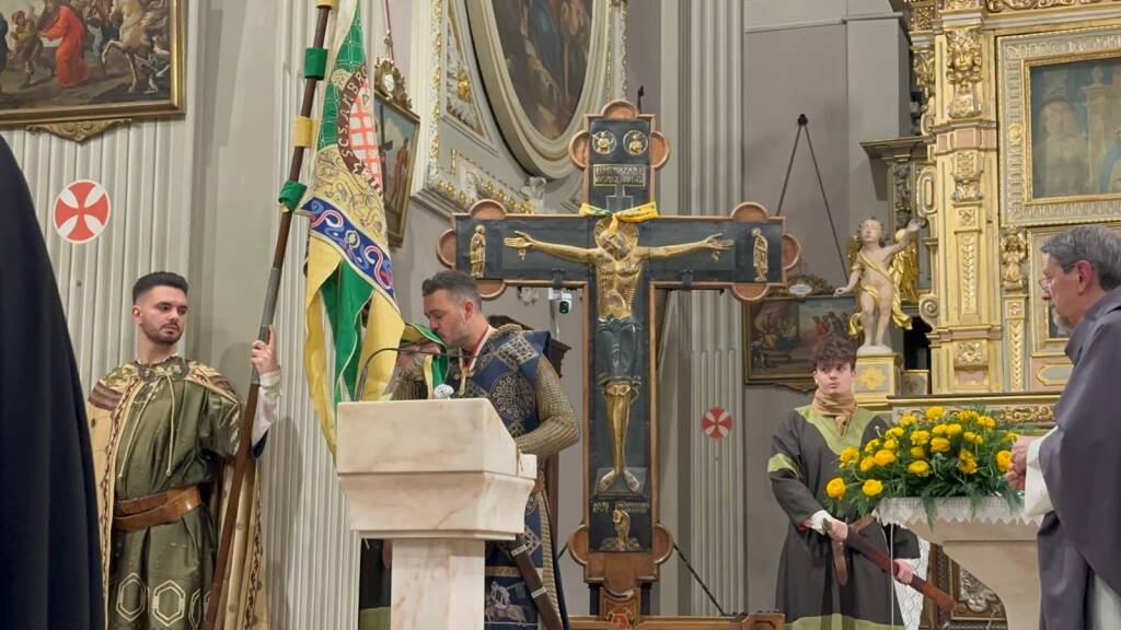 Cerimonia dell'investitura della contrada Sant'Ambrogio