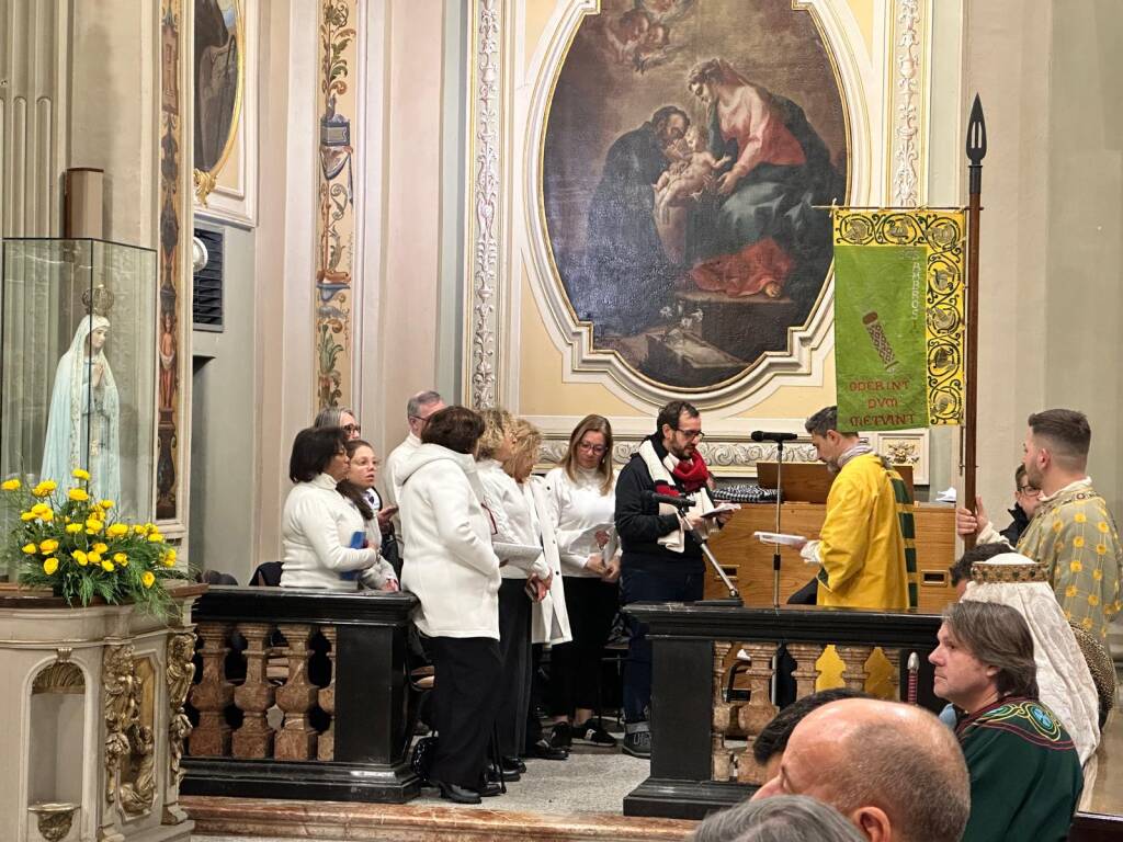 Cerimonia dell'investitura della contrada Sant'Ambrogio