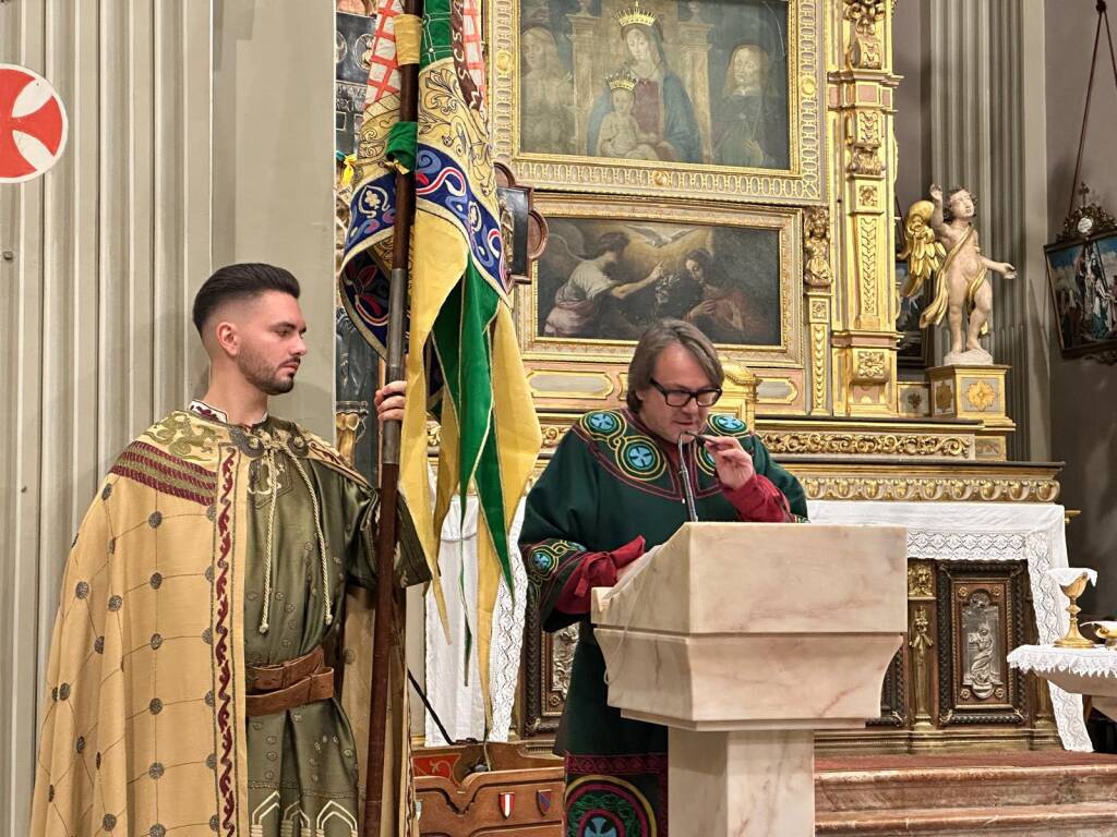 Cerimonia dell'investitura della contrada Sant'Ambrogio