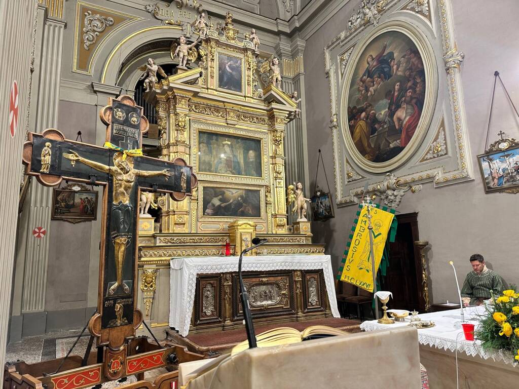 Cerimonia dell'investitura della contrada Sant'Ambrogio