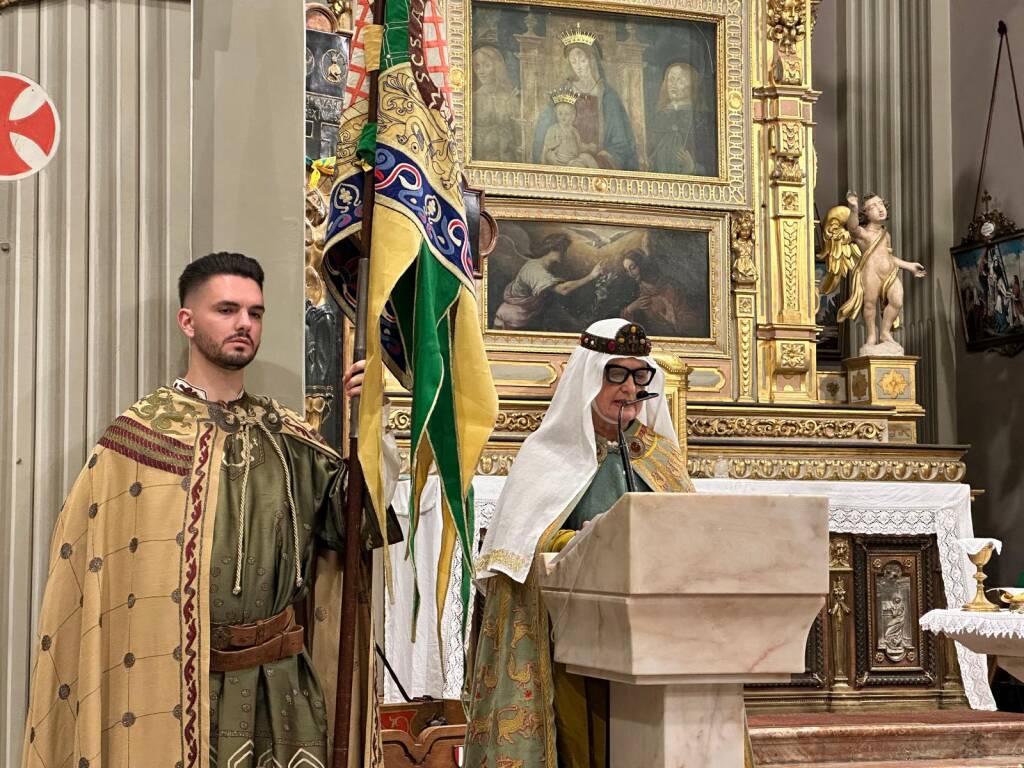 Cerimonia dell'investitura della contrada Sant'Ambrogio