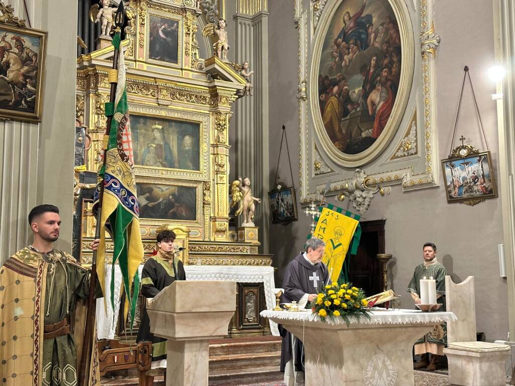 Cerimonia dell'investitura della contrada Sant'Ambrogio