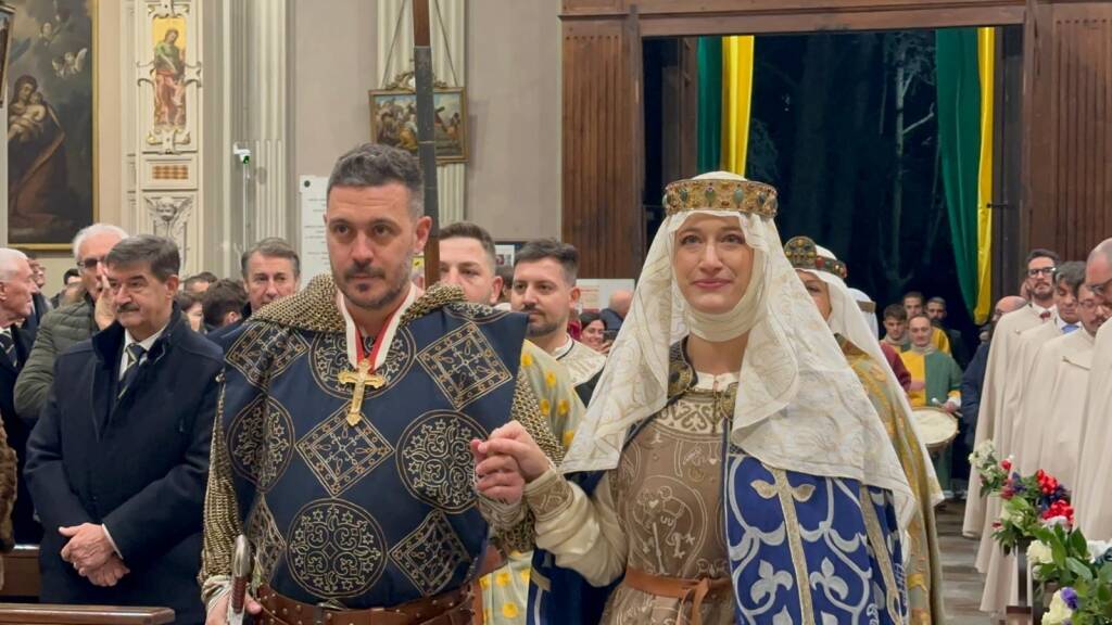 Cerimonia dell'investitura della contrada Sant'Ambrogio