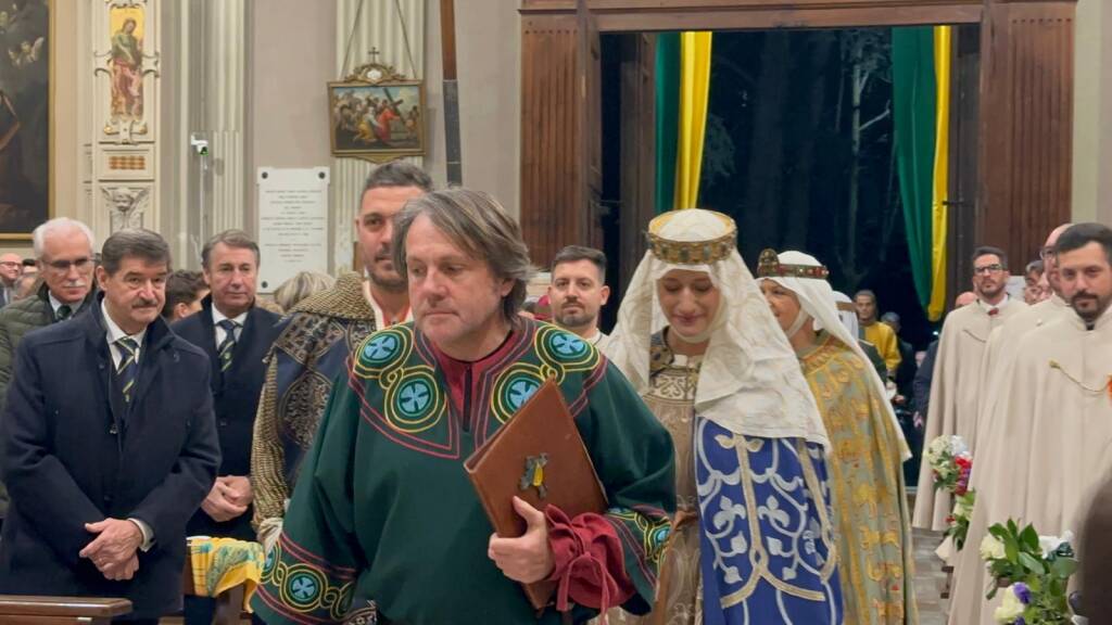 Cerimonia dell'investitura della contrada Sant'Ambrogio