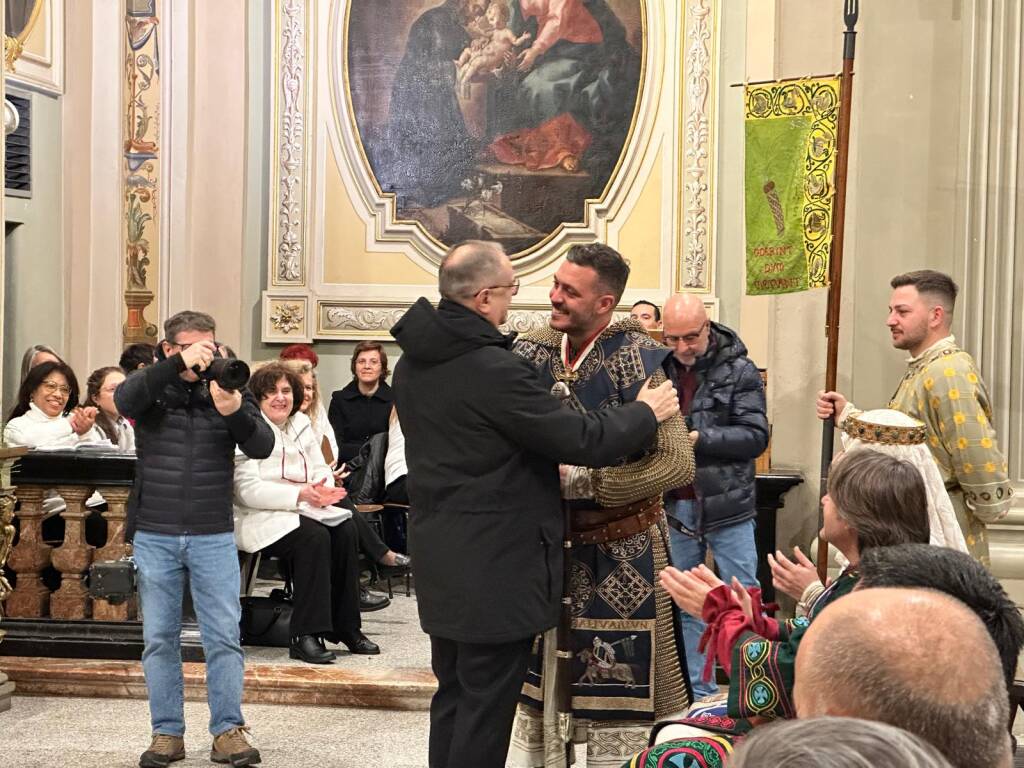 Cerimonia dell'investitura della contrada Sant'Ambrogio