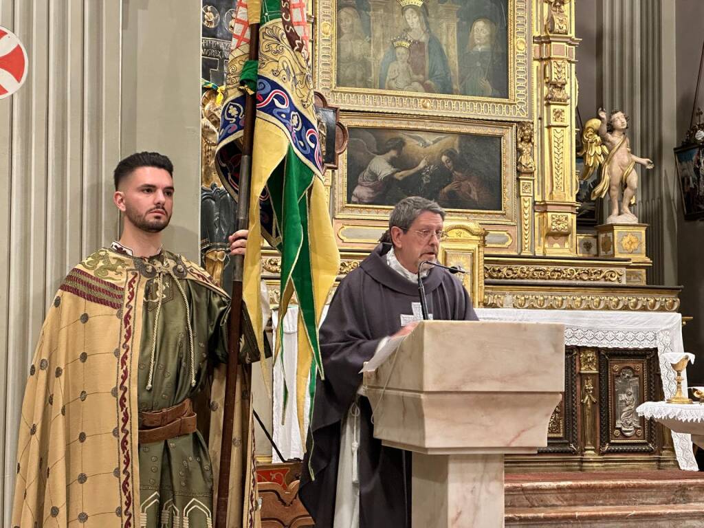 Cerimonia dell'investitura della contrada Sant'Ambrogio