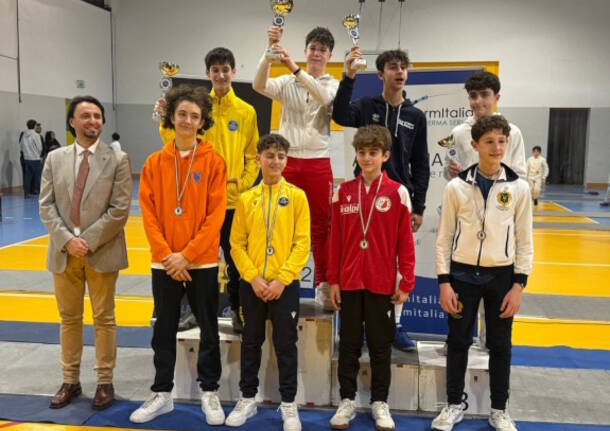 Club Scherma Legnano in evidenza nelle gare di Pavia e Mantova