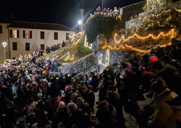 Fiaccolata di fine anno al Sacro Monte