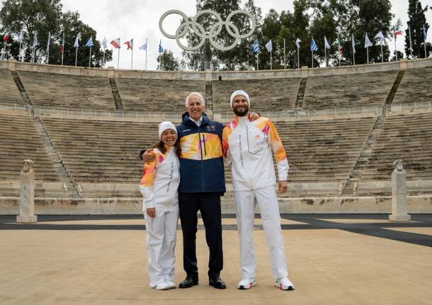 fiamma olimpica Milano Cortina