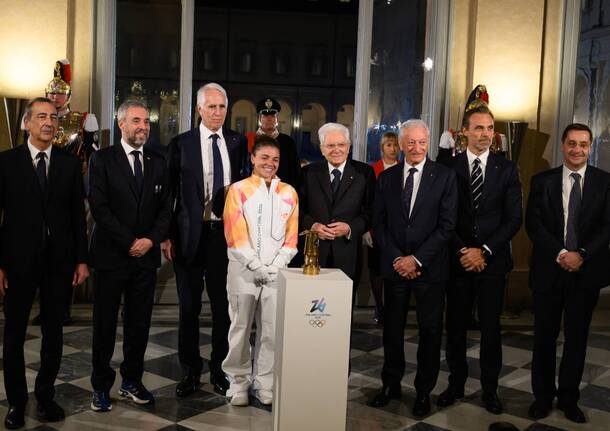 fiamma olimpica Milano Cortina