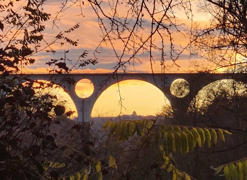 foto del giorno 2 dicembre 2025 ponte di malnate | elisa valli