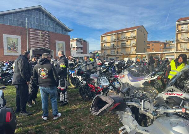 funerale alessio napolitano raduno moto busto arsizio