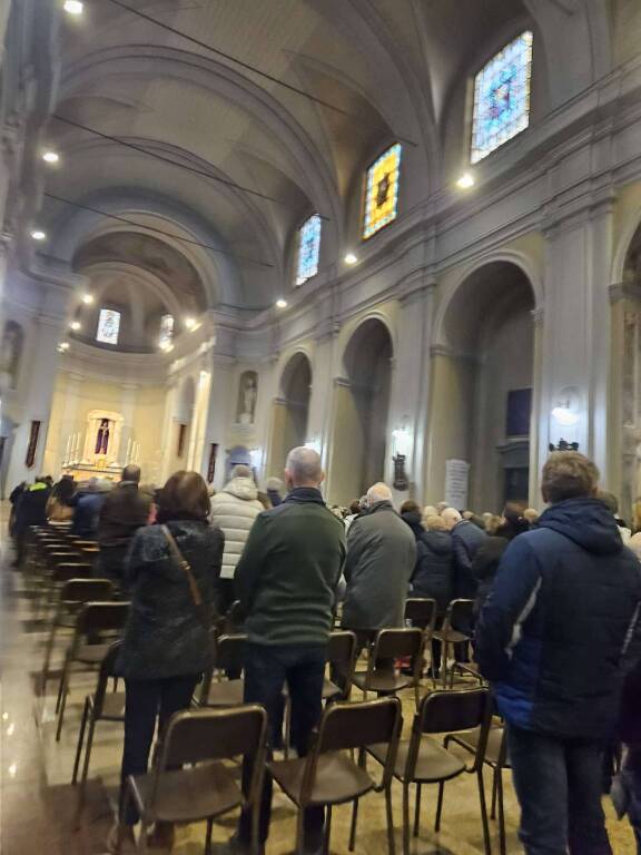 Funerali di Carlo Caccia a Cerro Maggiore