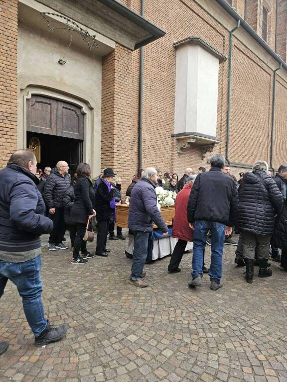 Funerali di Carlo Caccia a Cerro Maggiore