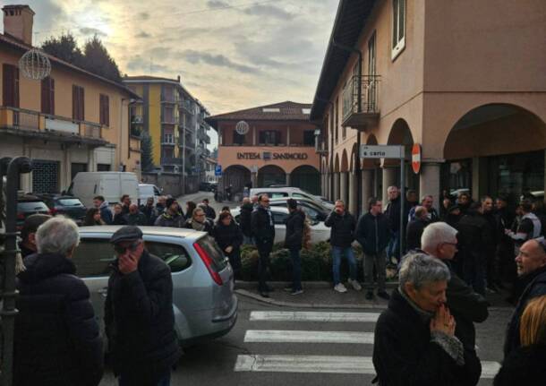 Funerali di Carlo Caccia a Cerro Maggiore