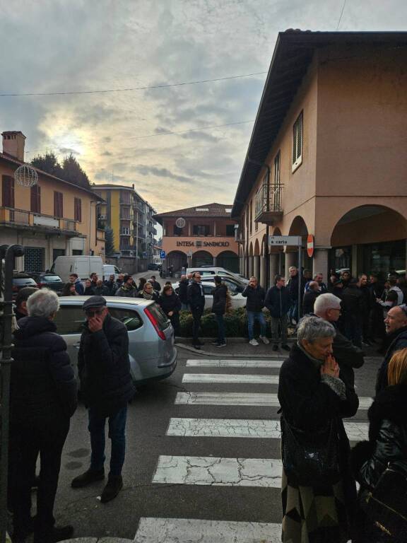 Funerali di Carlo Caccia a Cerro Maggiore
