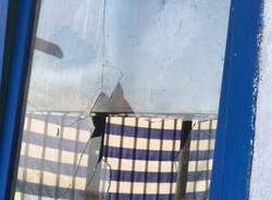 I danni alla sede della Ternatese dopo il tentativo di furto