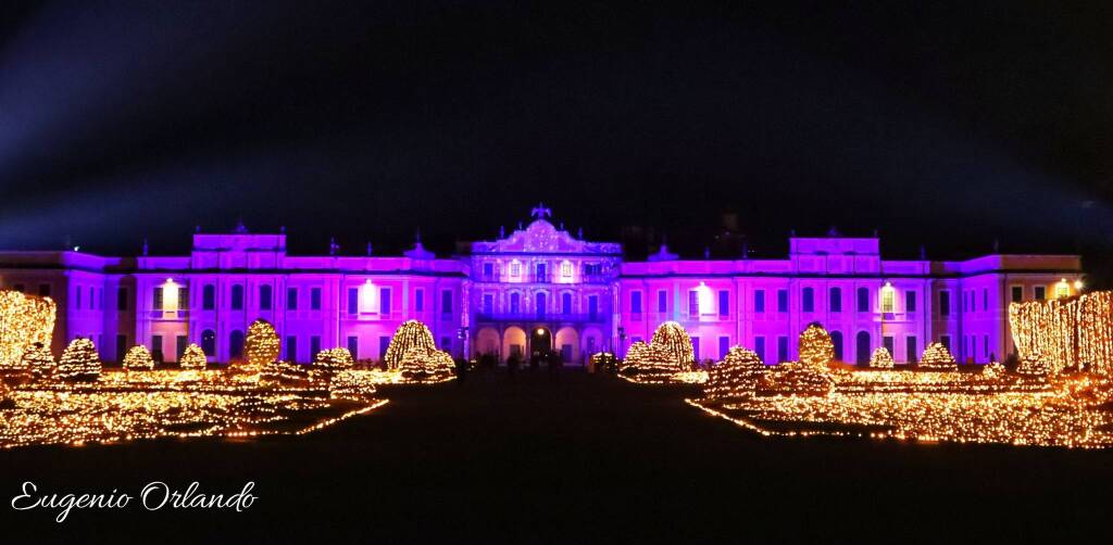 I Giardini Estensi illuminati per Natale 2025 nelle foto di Eugenio Orlando
