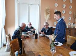 I giornalisti del mondo turistico e cicloturistico in visita alla zona dei laghi