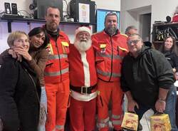 Il Babbo natale di Amor negli ospedali di Angera e Cittiglio