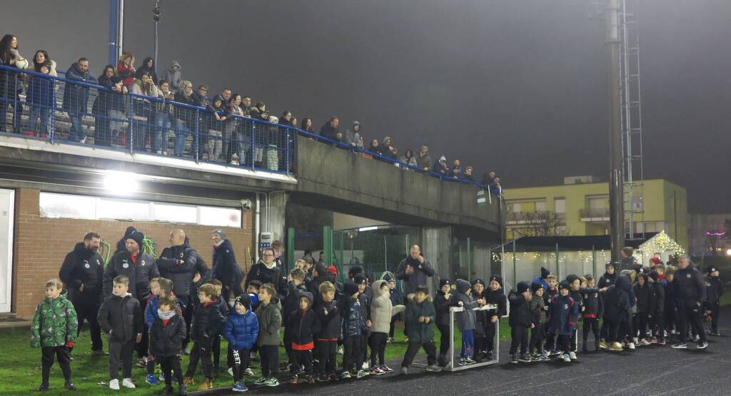 Il Calcio Canegrate festeggia il Natale con i suoi piccoli tesserati