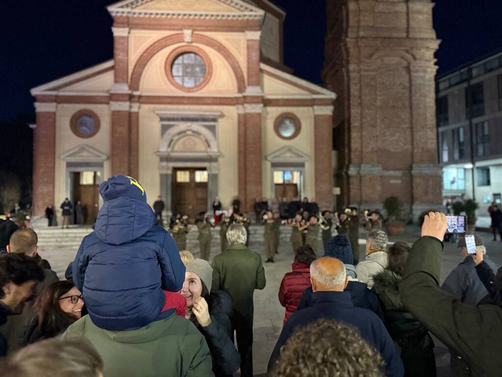 Il Natale in piazza San Magno a Legnano con la fanfara