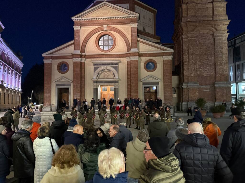 Il Natale in piazza San Magno a Legnano con la fanfara