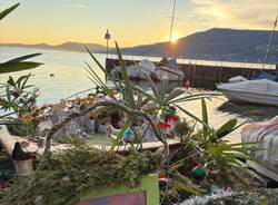 Il presepe in barca ad Arolo