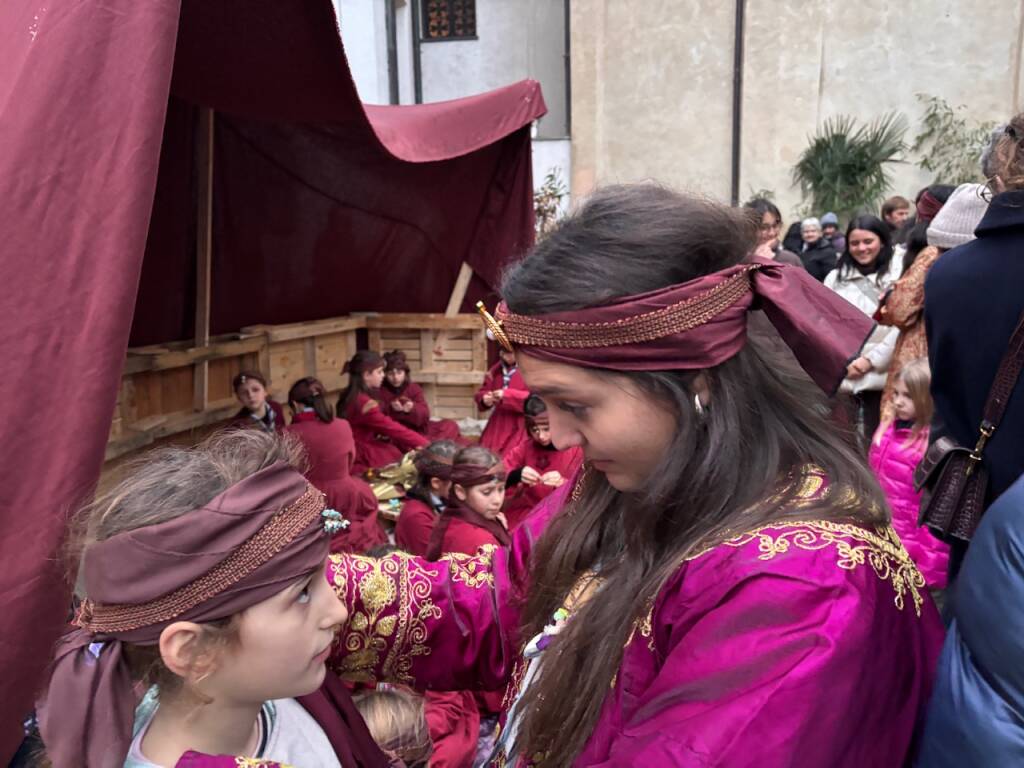 Il presepe vivente a Varese 2025