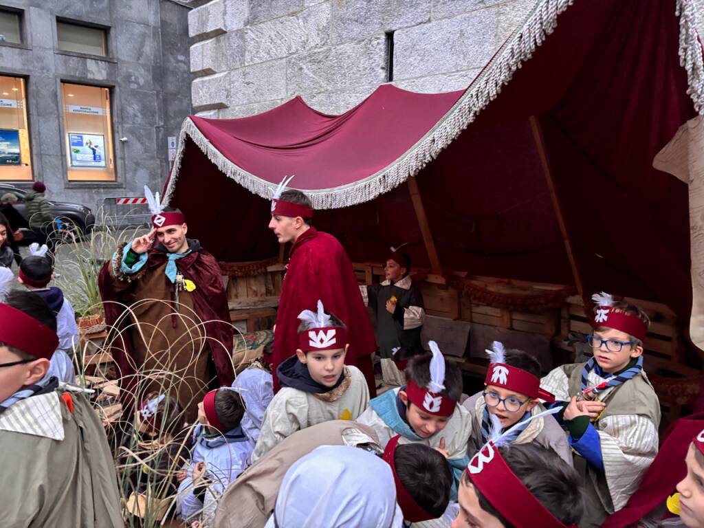 Il presepe vivente a Varese 2025