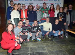 In 180 alla cena di Natale della U.S. Legnanese con in campione Daniele Nardello