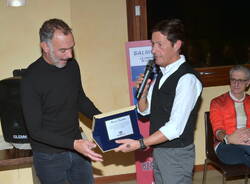 In 180 alla cena di Natale della U.S. Legnanese con in campione Daniele Nardello