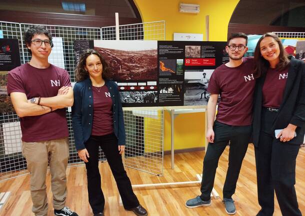 Inaugurata a Canegrate una mostra sugli orrori della guerra