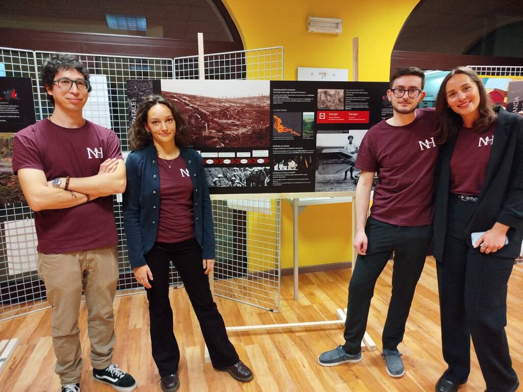 Inaugurata a Canegrate una mostra sugli orrori della guerra