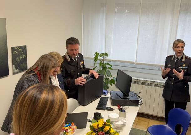 Inaugurazione di “Una stanza tutta per sé” della Caserma dell Compagnia Carabinieri di Legnano