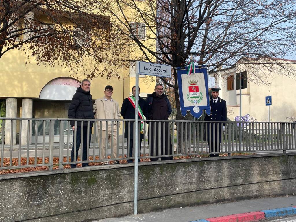 Intitolato il sottopasso della stazione a Luigi Accorsi, il sindaco che ha unito Legnano