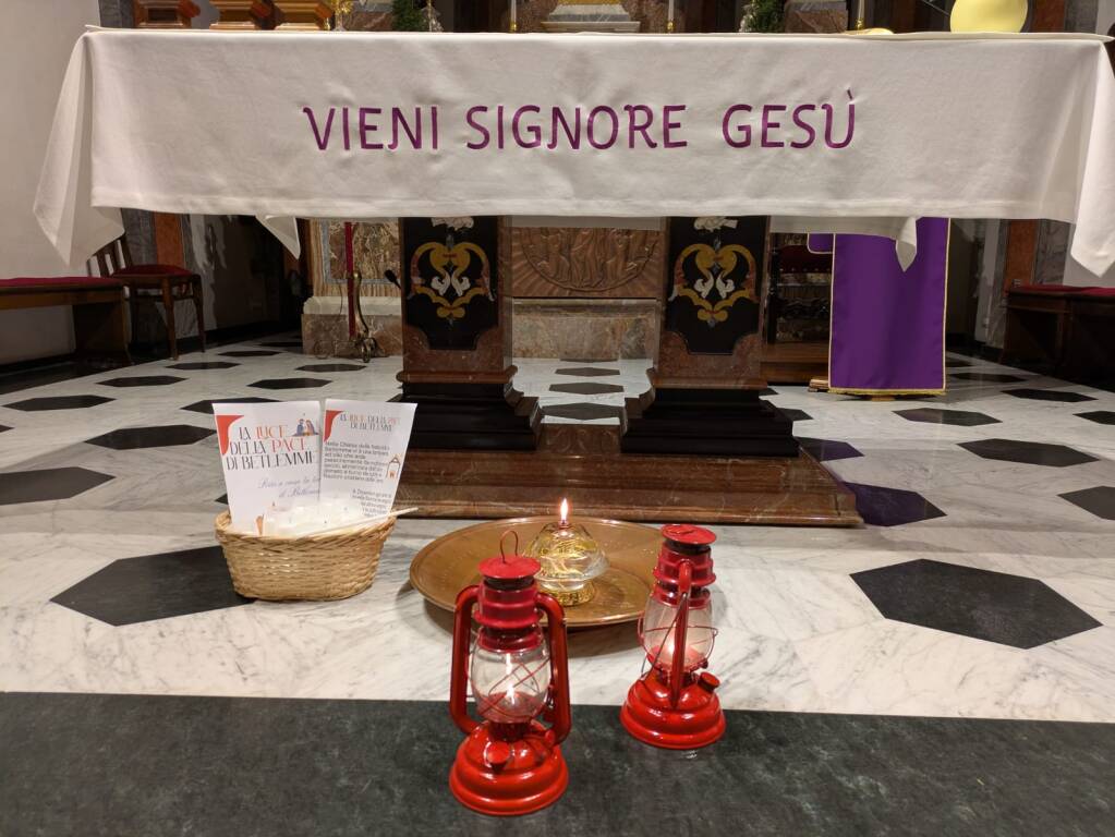 La luce della pace scout Gallarate