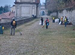 la pulizia del sacro monte per natale