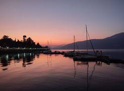 Ultimo tramonto del 2025 sul Lago Maggiore