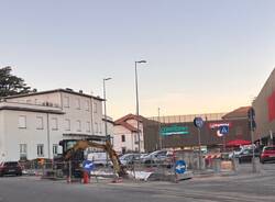 Lavori per la ciclabile in viale Belforte