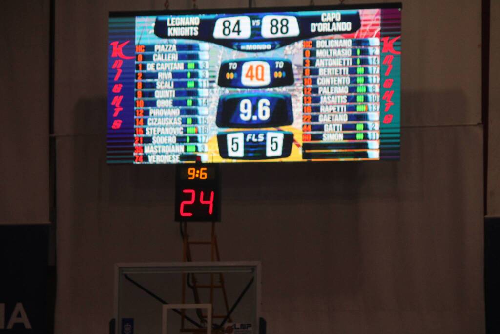 Legnano Basket sfida Capo d'Orlando - Foto di Bernasconi
