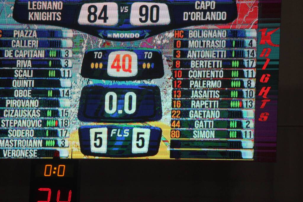 Legnano Basket sfida Capo d'Orlando - Foto di Bernasconi