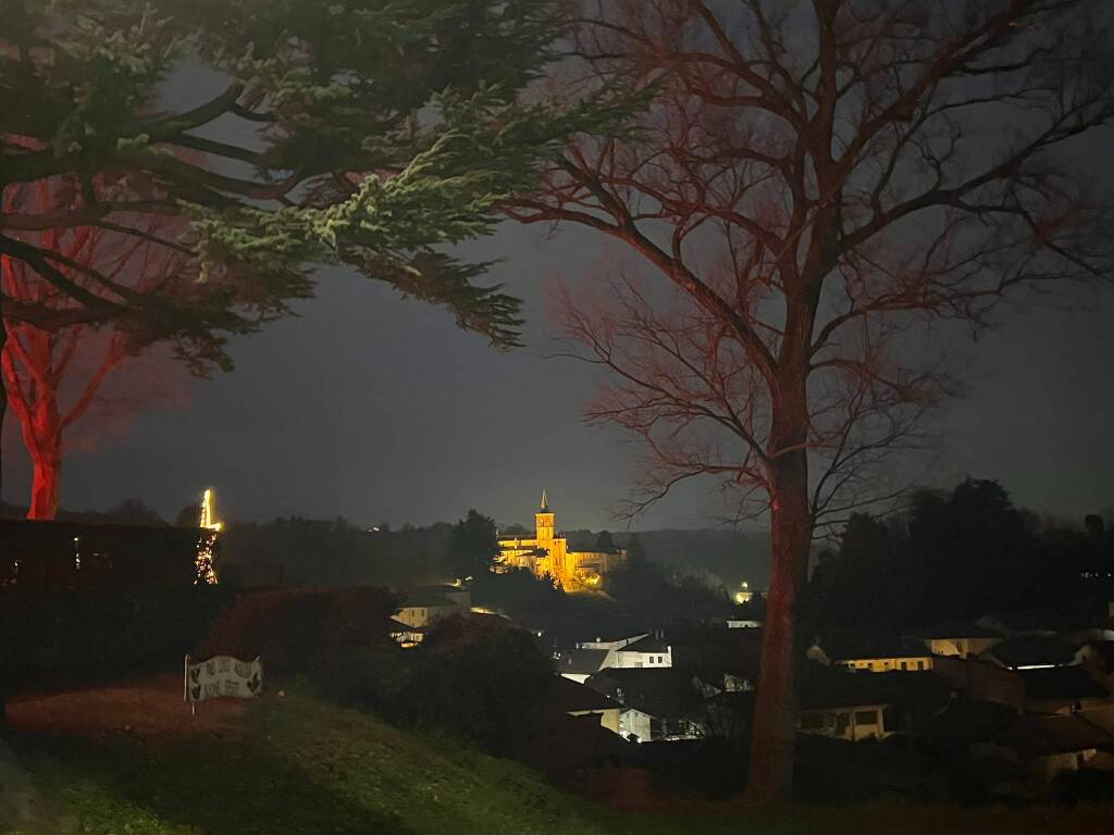 Luci a Natale in provincia di Varese