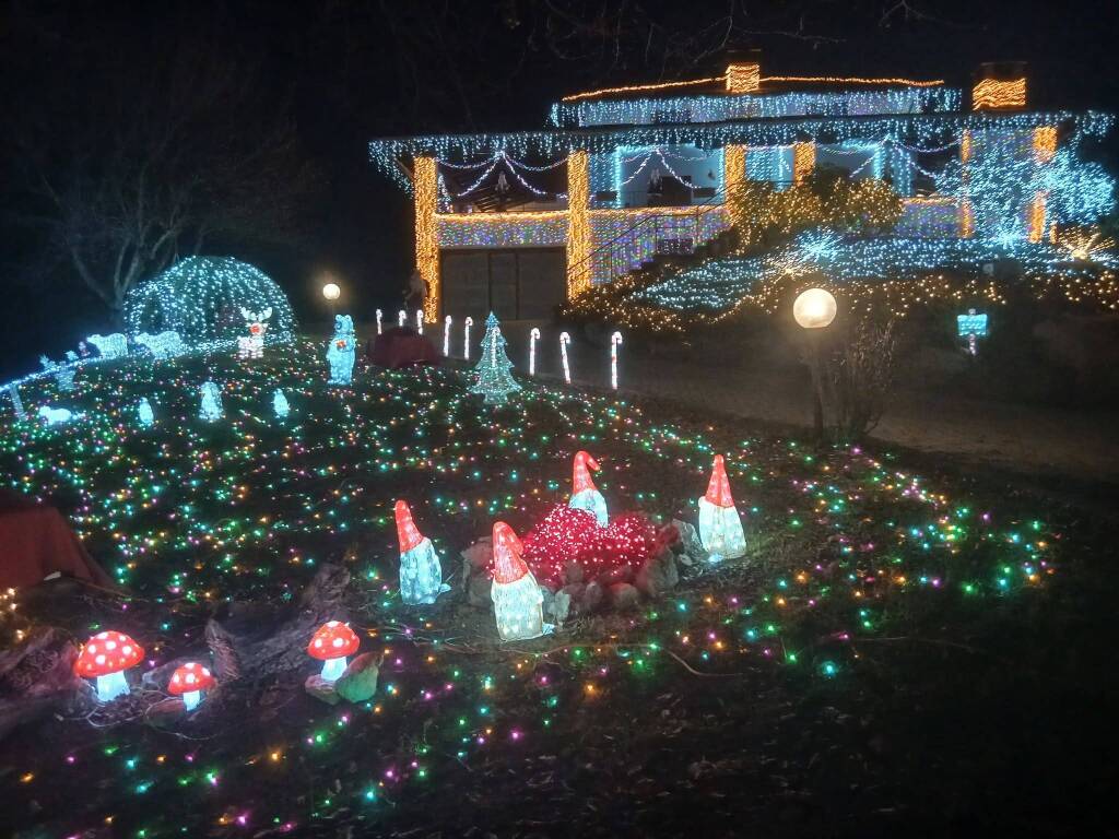 Luci a Natale in provincia di Varese