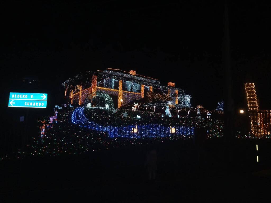 Luci a Natale in provincia di Varese